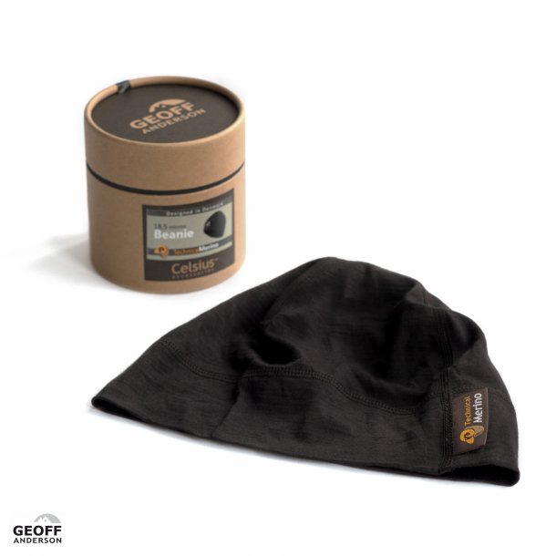 TechnicalMerino – 18,5 micron vastagságú Beanie sapka