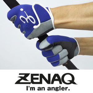 ZENAQ 3-D SHORT GLOVE BLUE 3L - kesztyű