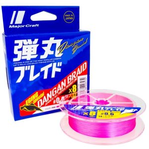 MajorCraft Dangan Braid X8 Eging Special | Pink | 150m | 4.8kg | 0.05mm