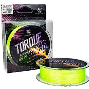 RTB Torque X8 Chartreuse 135m | #0.6 | 0.108mm | 10lb | 4.6kg