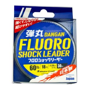 MajorCraft Dangan Fluoro Shock Leader 30m 60lb 0.70mm