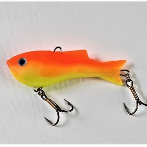 GLAVINJARA lágygumi ólomhal - 30g - 80mm Orange