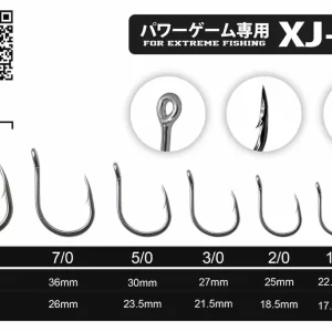 XZOGA horog PW GAME JIGGING - XJ-45 # 1 - 9/0