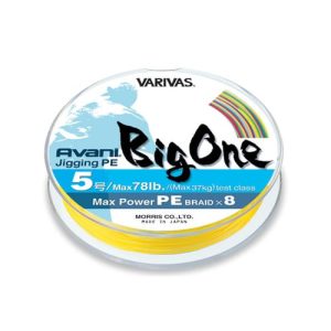 VARIVAS Avani Max Power Jigging Big One PE X8 300m 0.285mm 48lb marking PE 3.0