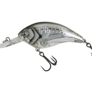 MOLIX F Crank DR 6cm Flat Crank - 121 Ghost Silver Stripe