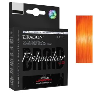DRAGON Fishmaker V2 Light Orange - 135m