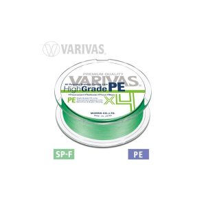 Varivas HIGH GRADE PE X4 FLASH GREEN 150m 0.165mm 18lb PE 1.0