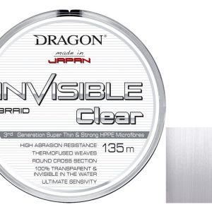 DRAGON Braided 8X Invisible Clear 135m 0.12mm 10.6kg