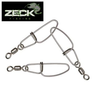 ZECK FISHING Stainless Steel Swiwel + Snap 114kg