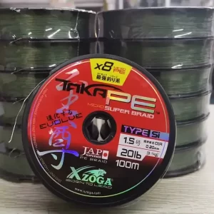XZOGA PEx8 Braid TakaPE Micro Super Braid Type Si