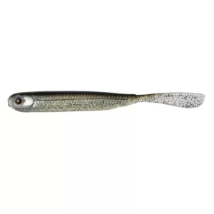 TIEMCO PDL SUPER LIVINGFISH 4" 10cm Color 01 Cristal Smelt