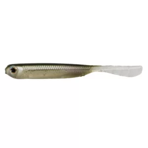 TIEMCO PDL SUPER LIVINGFISH 4" 10cm Color 02 Pearl Smelt