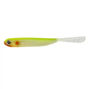 TIEMCO PDL SUPER LIVINGFISH 4" 10cm Color 20 Crystal Chartreuse