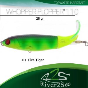River2Sea Whopper Plopper 110 - Color 01 FireTiger