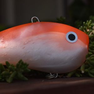 GLAVINJARA 150g lágygumi ólomhal - 100mm orange