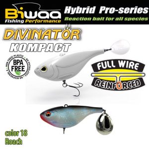 BIWAA DIVINATOR KOMPACT 70 7cm 30gr 18 Roach