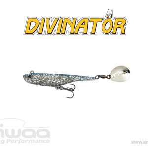 BIWAA DIVINATOR MINI 9.5cm 9gr 01 Blue Chrome
