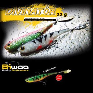 BIWAA DIVINATOR MEDIUM 18cm 35gr 12 Fire Tiger