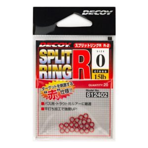 KULCSKARIKA SPLIT RING DECOY R-2 LIGHT CLASS RED 0 15lbs