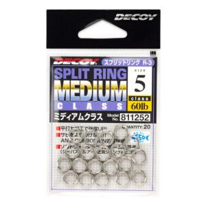 KULCSKARIKA SPLIT RING DECOY R-3 MEDIUM CLASS SILVER 6 75lbs