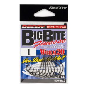 HOROG DECOY WORM 20 BIG BAIT FINESSE 2/0