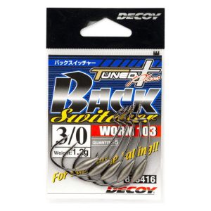 OFFSET HOROG SÚLYOZOTT DECOY WORM 103 BACK SWICHER #5/0 2.0gr