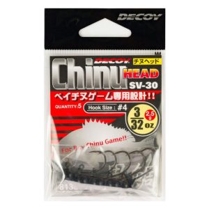JIG FEJ DECOY SV-30 CHINU HEAD #4 0.9gr