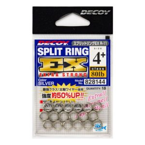 KULCSKARIKA SPLIT RING DECOY R-11 EX SILVER 6+ 120lbs