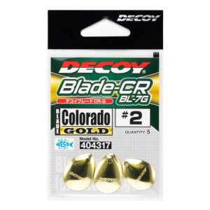 SPINNER BLADE DECOY BL-7G CR COLORADO GOLD 1