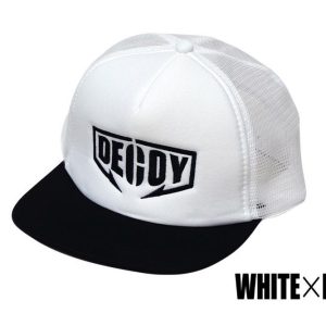 SAPKA DECOY DA-17 FLAT MESH CAP White Black