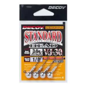JIG FEJ DECOY VJ-30 STANDARD HEAD #3/0 7gr