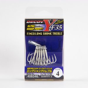 HÁRMAS HOROG DECOY Y-F35 LONG SHANK #1 Microbarb
