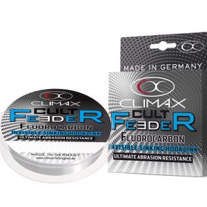 CLIMAX CULT FEEDER FLUOROCARBON INVISIBILE HOOKLINK 25m 0.22mm