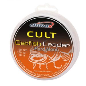 CLIMAX CULT CATFISH HARD MONO LEADER 50m 0.90mm 60kg