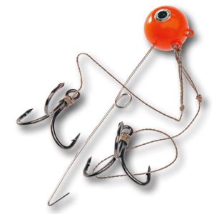 CLIMAX CULT CATFISH RIG JIG DEADBAIT 190gr Ancora 4/0 Red
