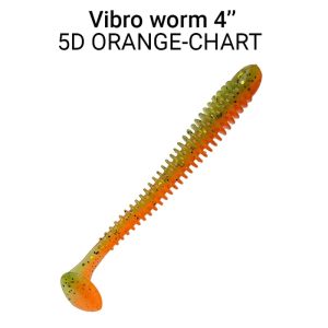 Crazy Fish Vibro Worm 4"